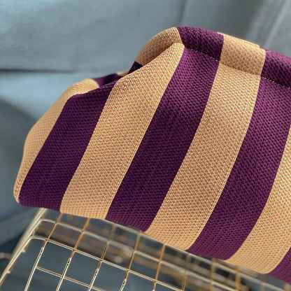 Alba Clutch - Dijon/Aubergine