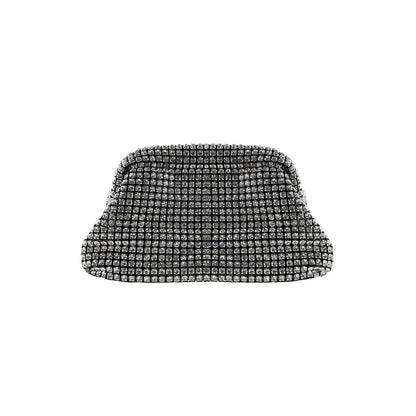 Violetta Clutch - Sølvfarvet