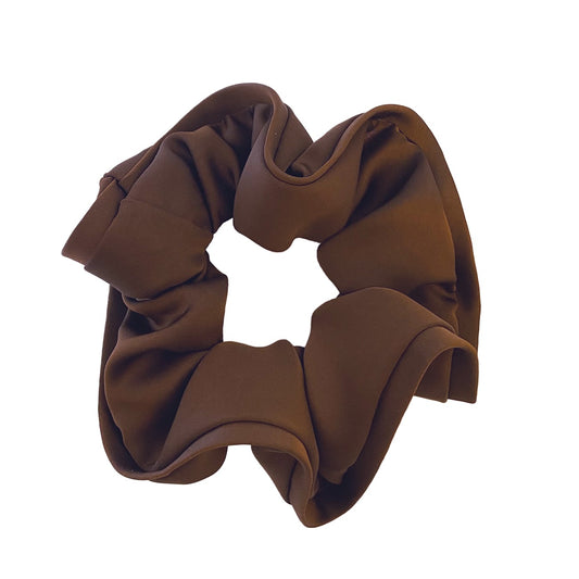 Anemone Scrunchie - Chokoladebrun