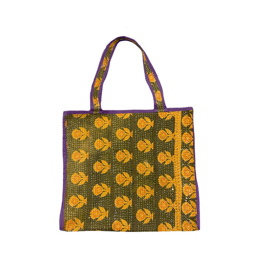 Mie Kantha Taske - Lilla - Nr. 05