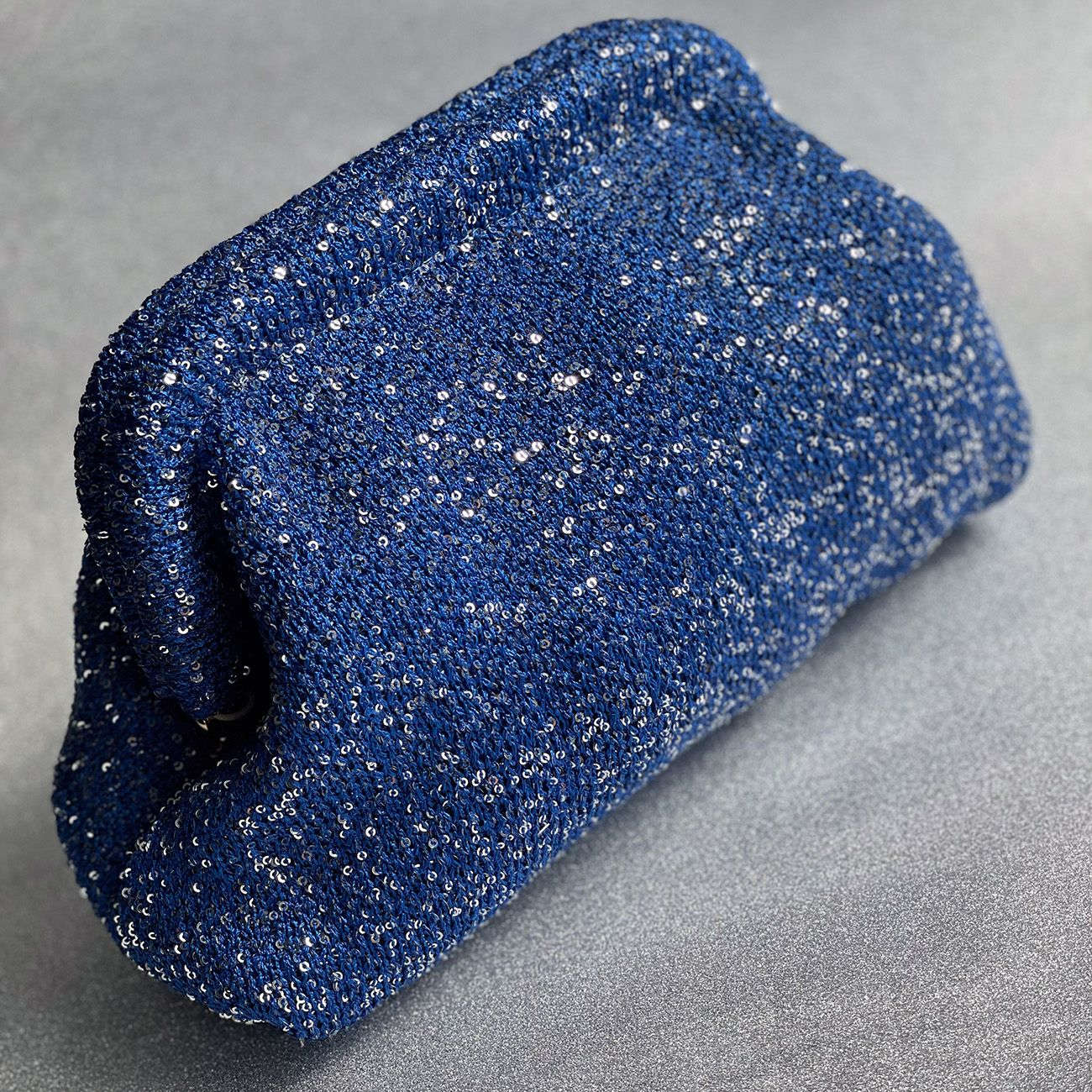 Alba Clutch - Blå Glimmer