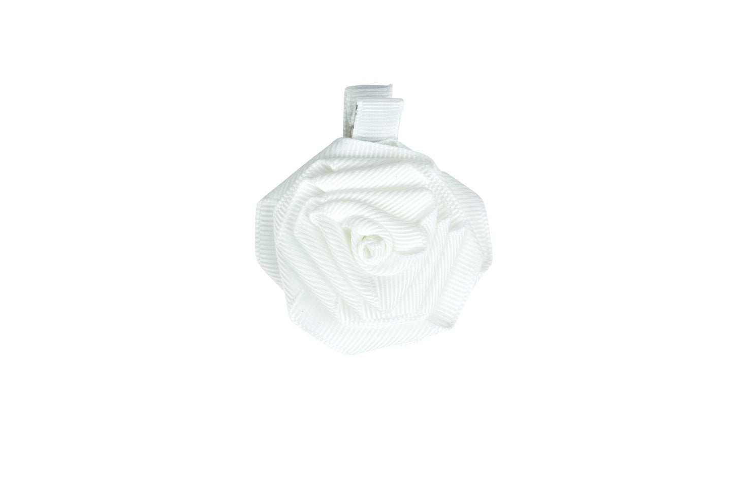 Rose Hårspænde - Hvid - 5,5 cm
