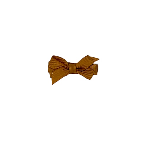 Klassisk Sløjfe - Gyldenbrun - 4,5 cm
