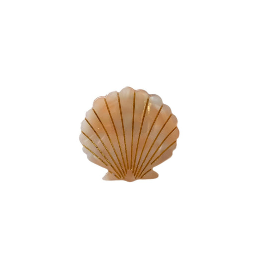 Shell Hårklemme - Koral Mix