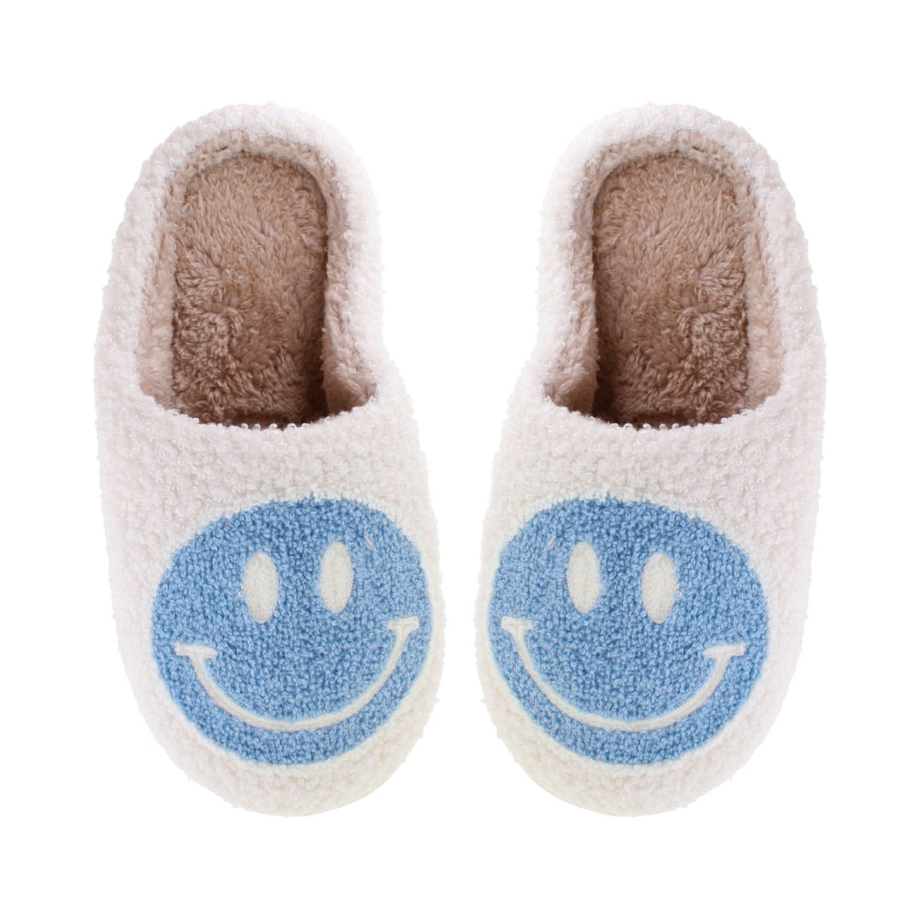 Slippers Smiley - Børn - Hvid/Blå