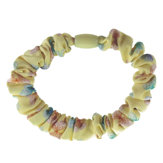 Ibi Scrunchie - Sommerfugle Gul