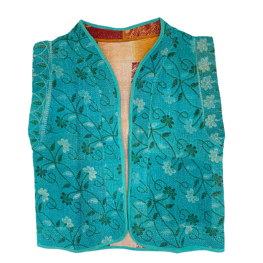 Flora Kantha Vest - Onesize - Nr. 46