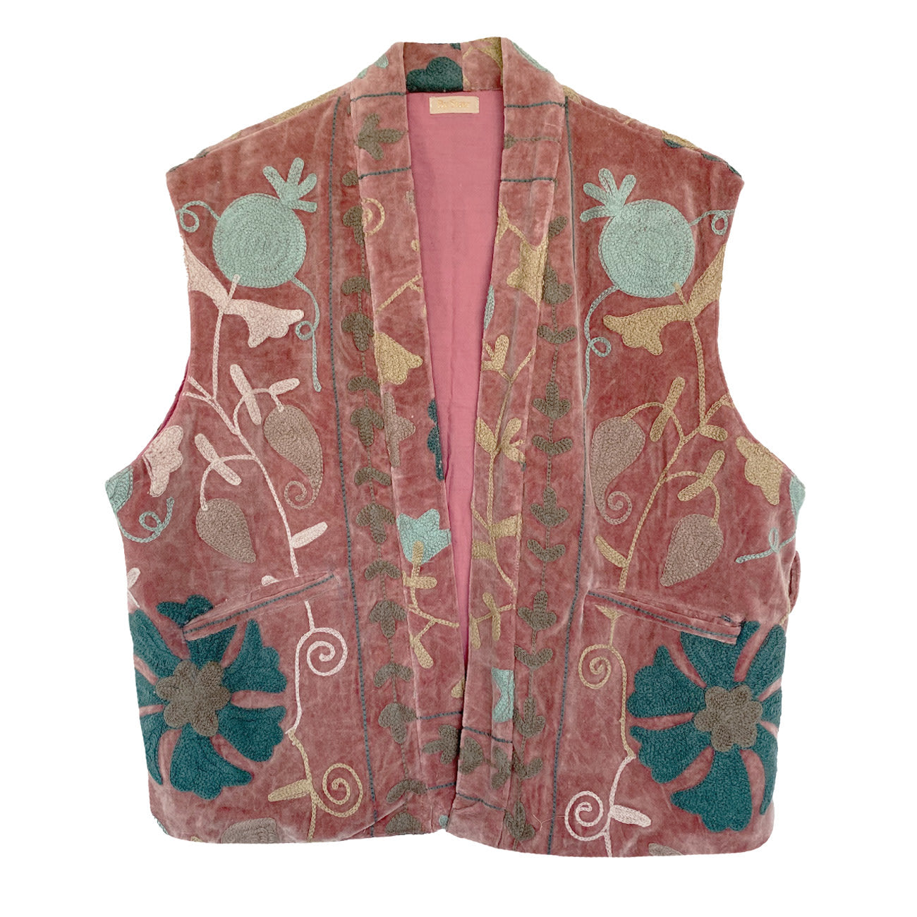 Denise Velour Vest - Onesize - Nr. 35